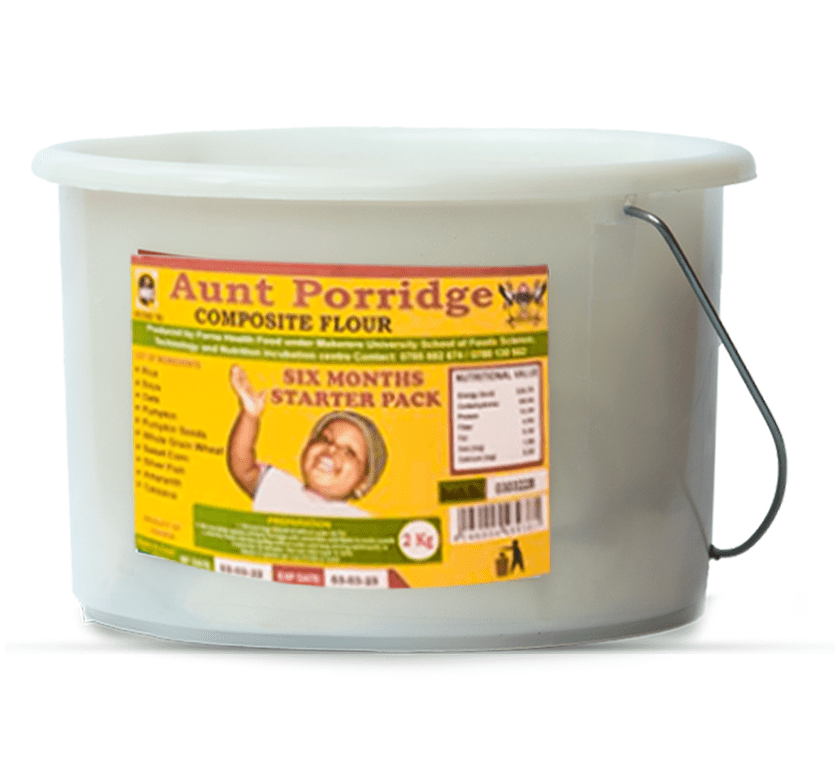 Aunt Porridge (2kg) 6 Months Starter Bucket