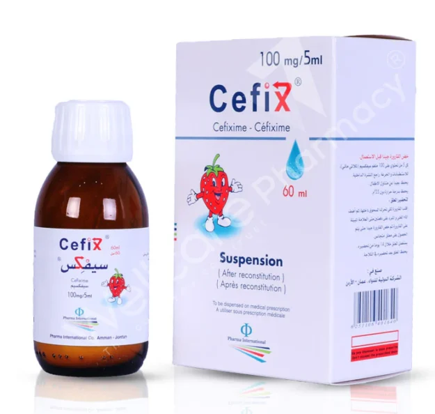 Cefix suspension 60ml, 100mg/5ml